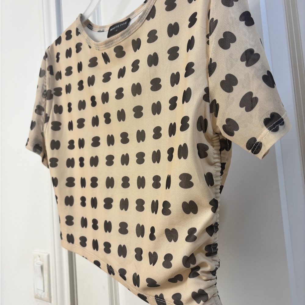 NWOT White Fox blouse